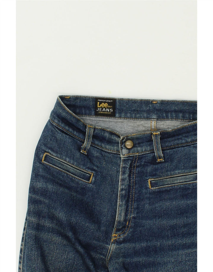 LEE Womens Straight Jeans W28 L29 Navy Blue Vintage Lee and Second-Hand Lee from Messina Hembry 