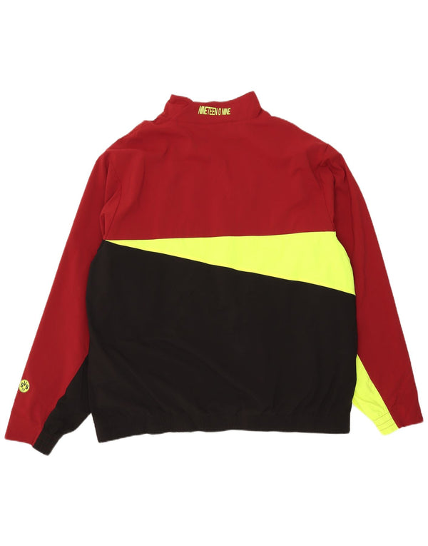 Giacca da tuta da uomo Puma 3XL Poliestere color block rosso