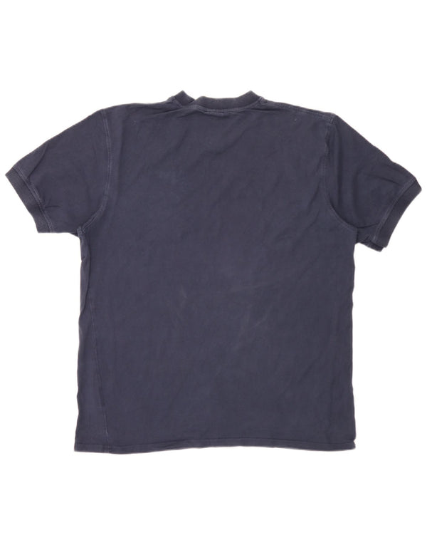T-shirt da uomo Nike Top UK 45/47 XL blu navy cotone