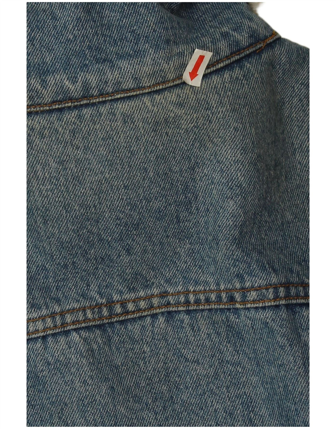 Giacca in denim Sherpa da uomo Carrera UK 38 Poliestere blu medio