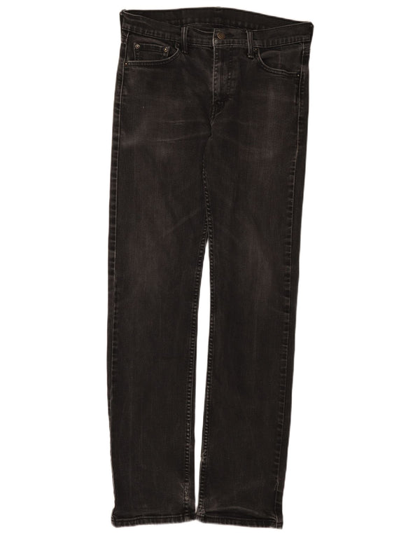 Jeans dritti da uomo Levi's W30 L31 neri