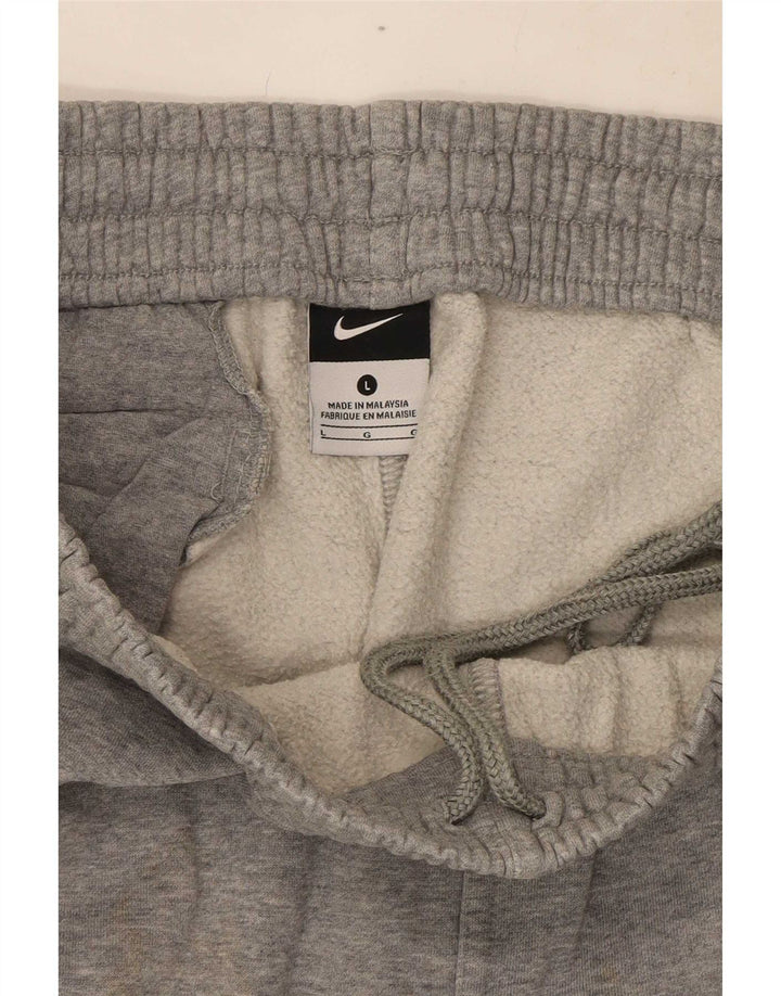 Pantaloni da tuta Nike da uomo Cargo Large in cotone chiazzato grigio