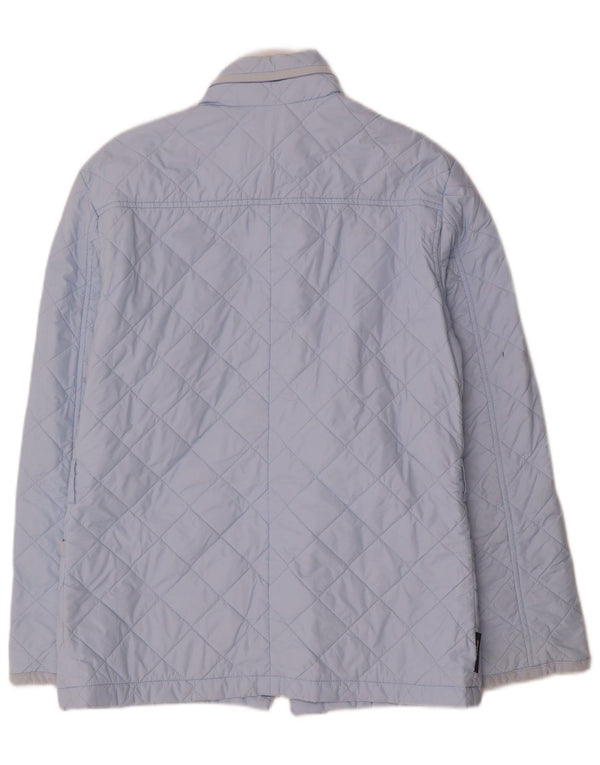 Husky Womens Quilted Jacket IT 46 Large Blue Polyamide