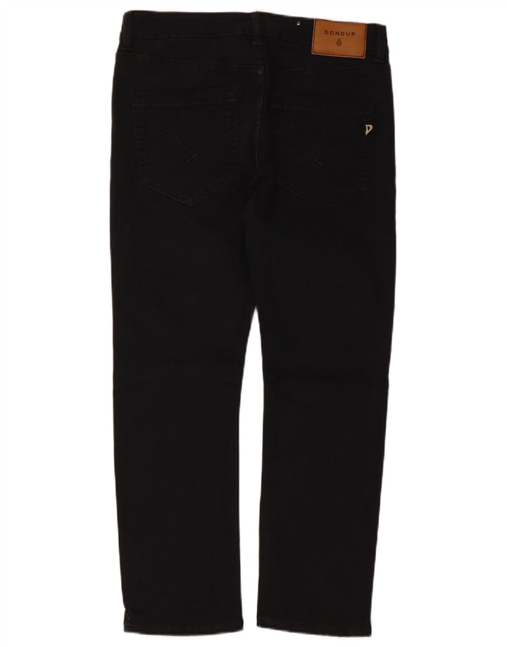 Jeans corti da donna Dondup W27 L25 cotone nero