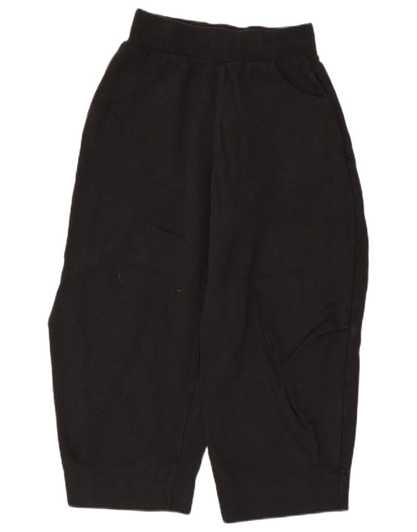 Pantaloni della tuta Capri da donna Cos UK 4 XS cotone nero