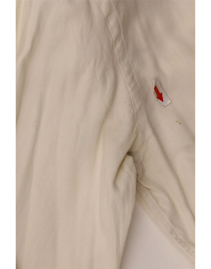 Camicia slim fit da uomo Hugo Boss EU 40 bianco medio