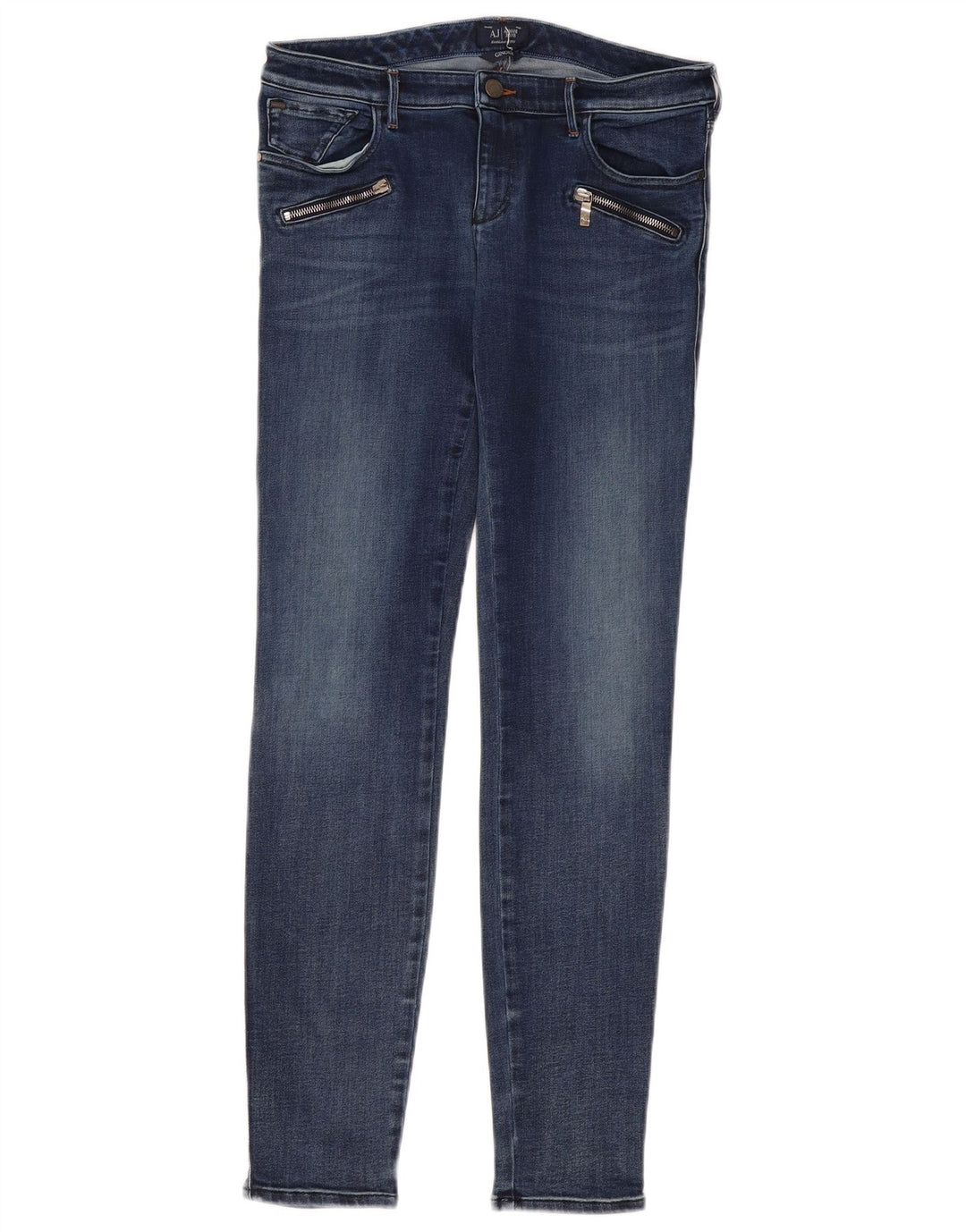 ARMANI Womens Ginger Skinny Jeans W29 L31  Blue Cotton
