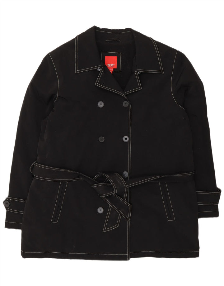 Cappotto da marinaio Sherpa da donna Esprit UK 18 XL poliestere nero