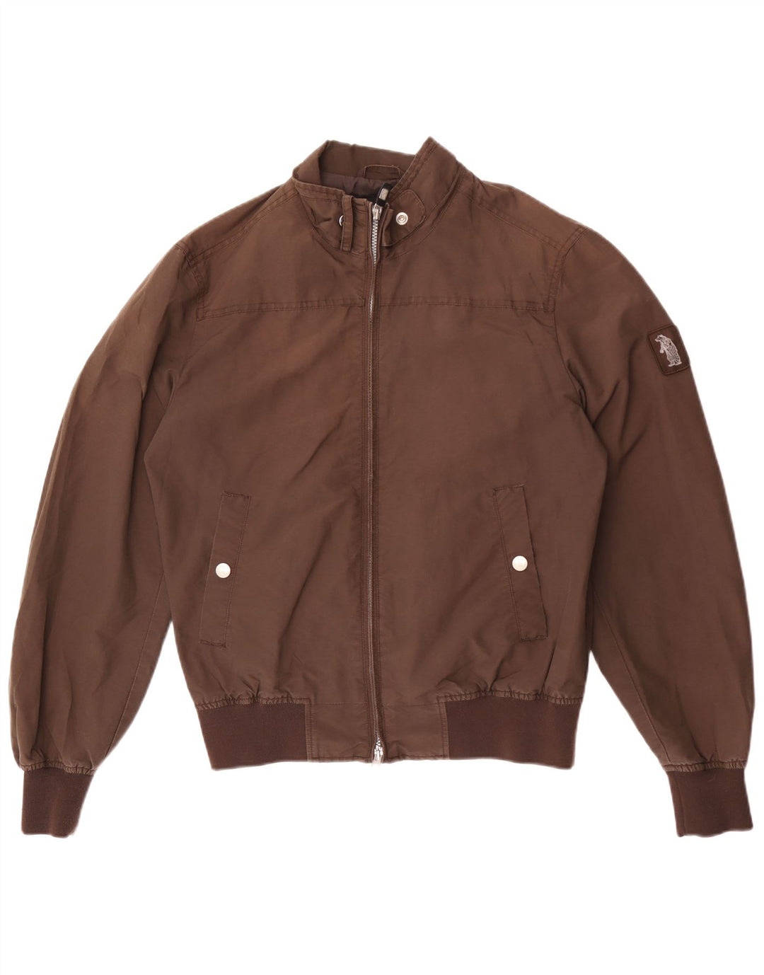 Giubbotto bomber da uomo Refrigue UK 40 grande nylon marrone