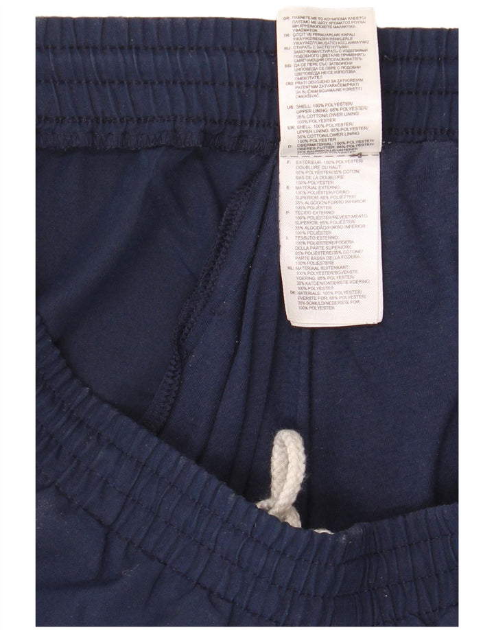 Pantaloni da tuta da uomo Adidas Joggers grandi in poliestere blu navy