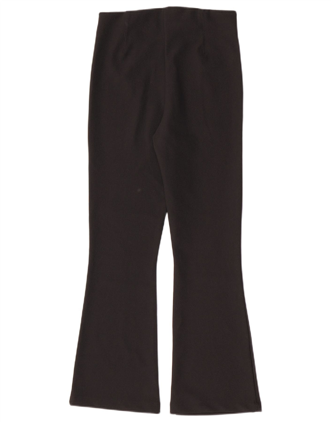 Leggings svasati da donna Zara UK 12 poliestere nero medio