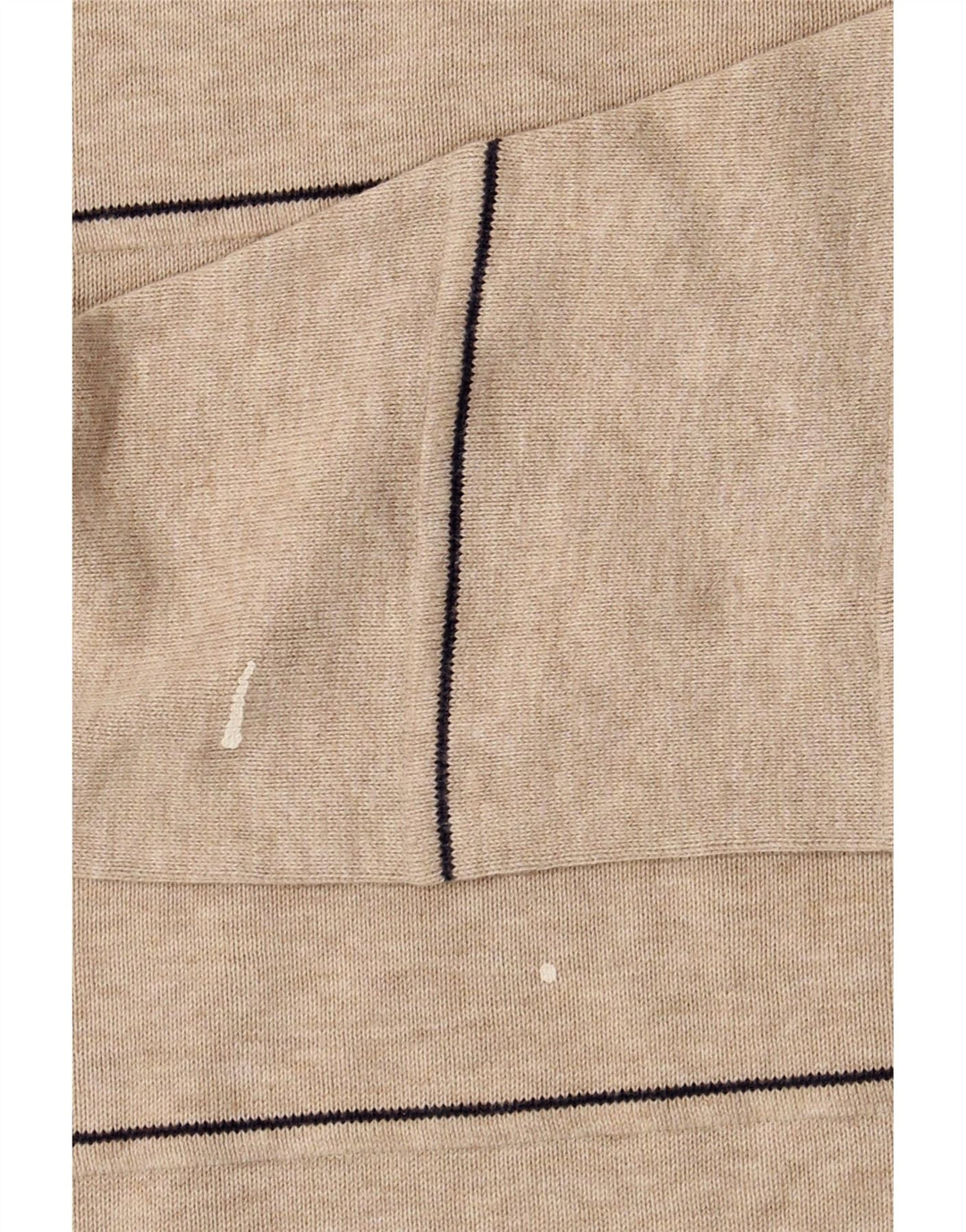 Maglione maglione girocollo da uomo Marks & Spencer blu Harbour beige medio