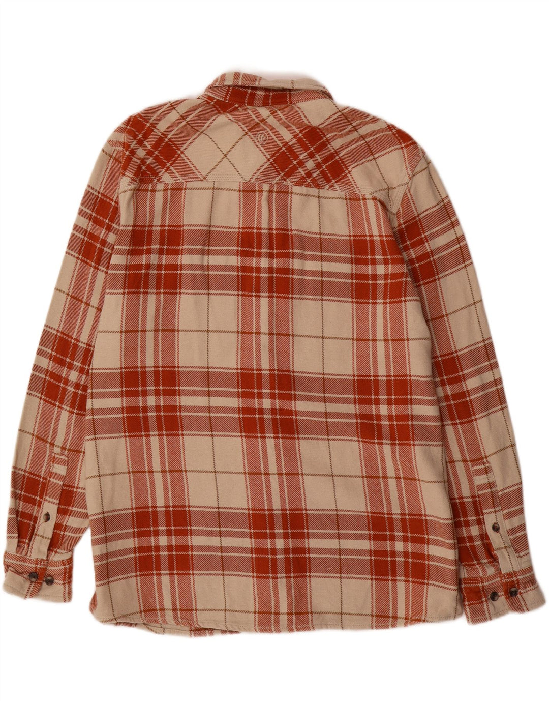 Camicia in flanella da uomo Fat Face 2XL Cotone a quadri beige