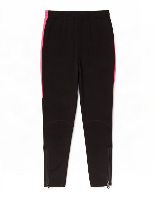 Nike Girls Dri Fit Tracksuit Trousers 10-11 Years Medium Black Colourblock