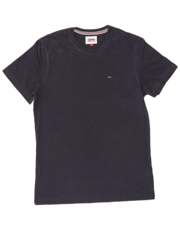 Tommy Hilfiger Mens T-Shirt Top Small Navy Blue Cotton