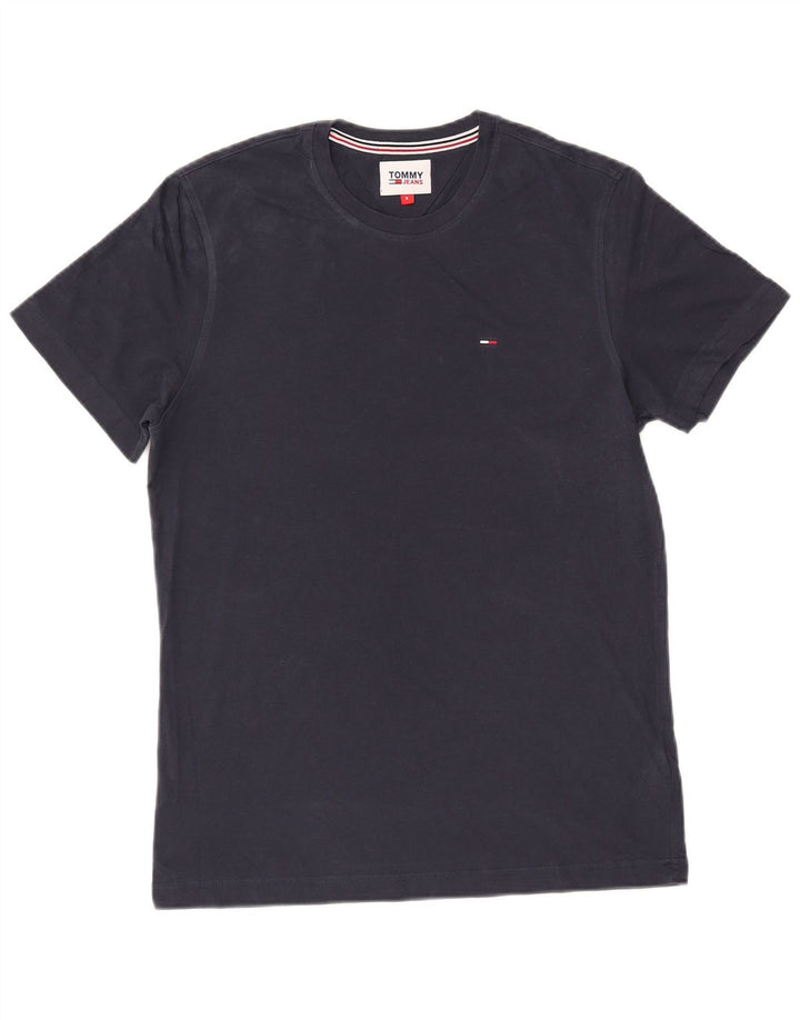 T-shirt da uomo Tommy Hilfiger Top Small in cotone blu navy