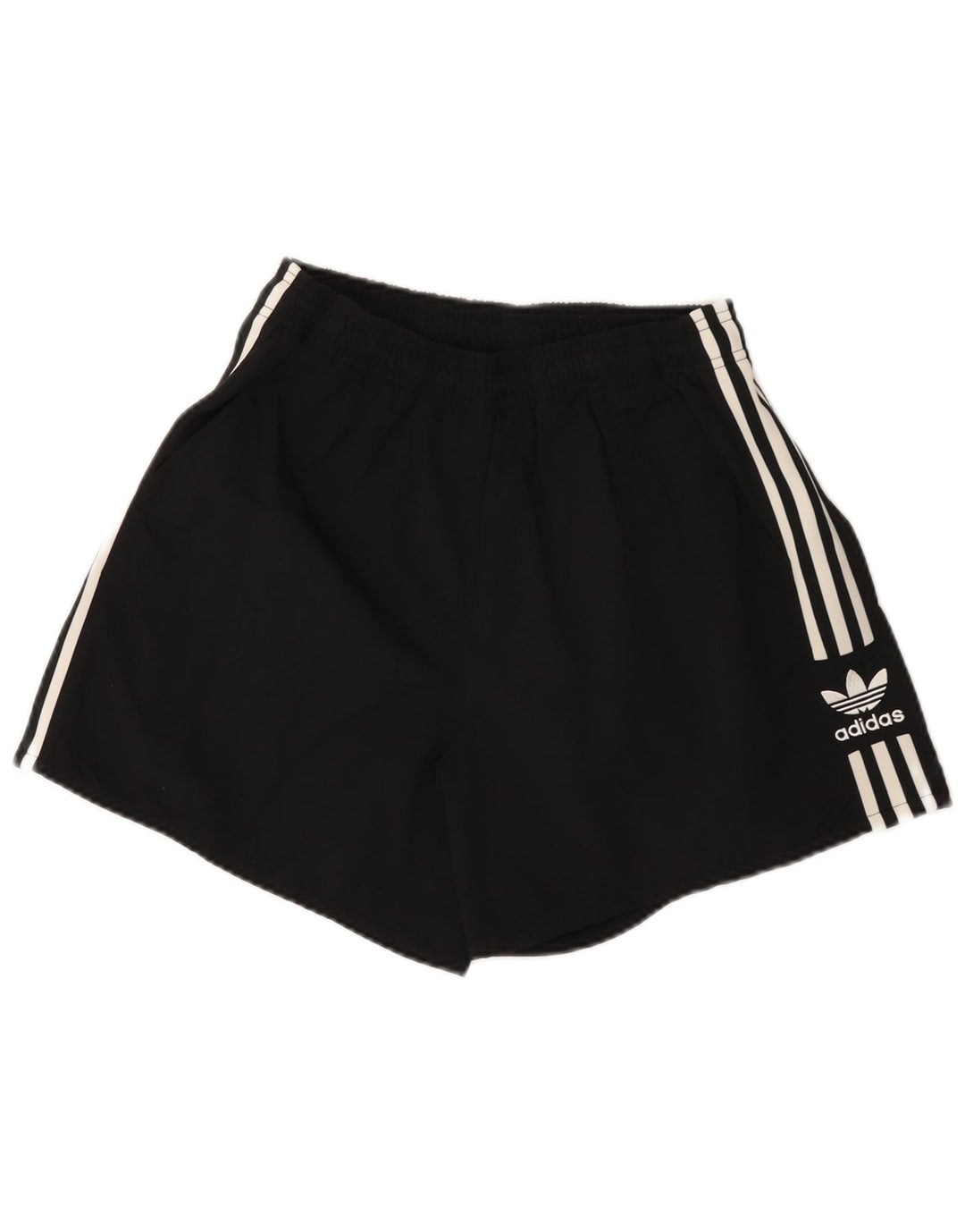 Pantaloncini sportivi ADIDAS da donna UK 14 nylon nero medio