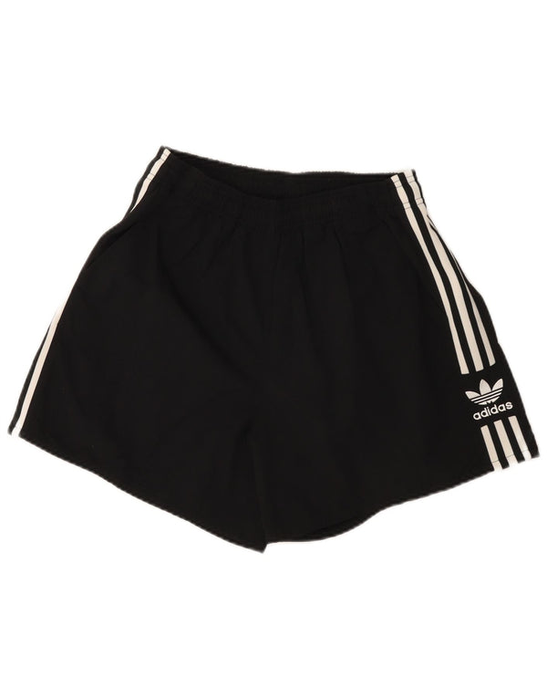 Pantaloncini sportivi ADIDAS da donna UK 14 nylon nero medio