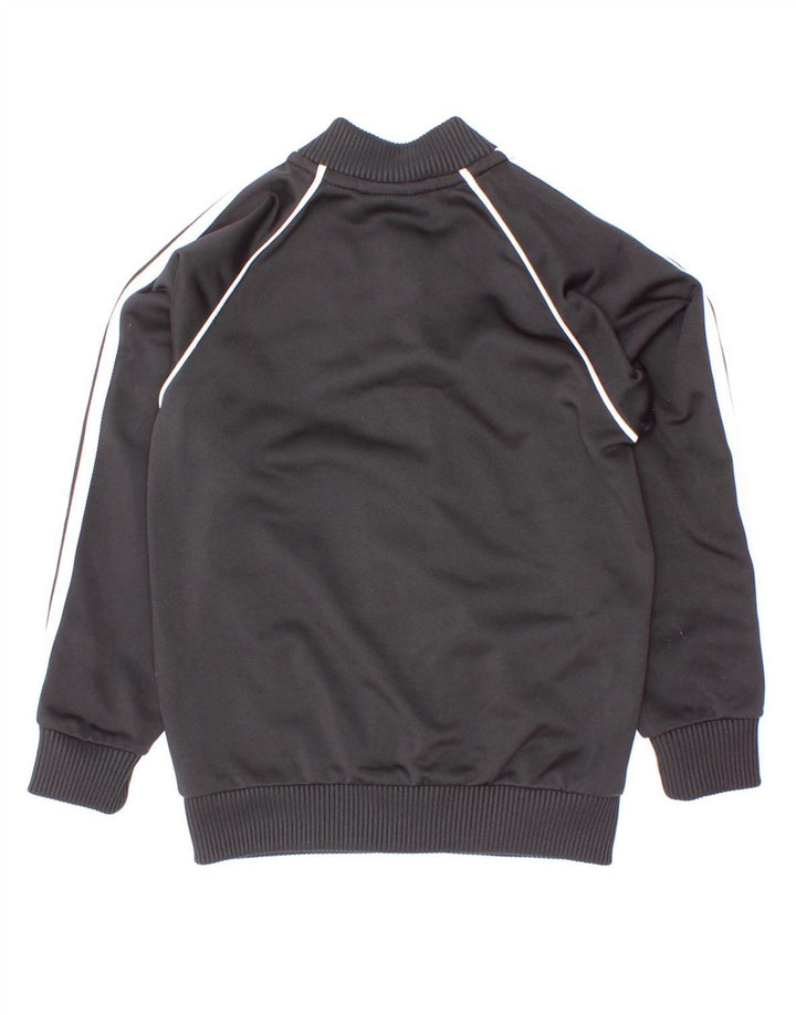 Giacca Top della tuta da ragazzo Adidas 2-3 anni in poliestere nero