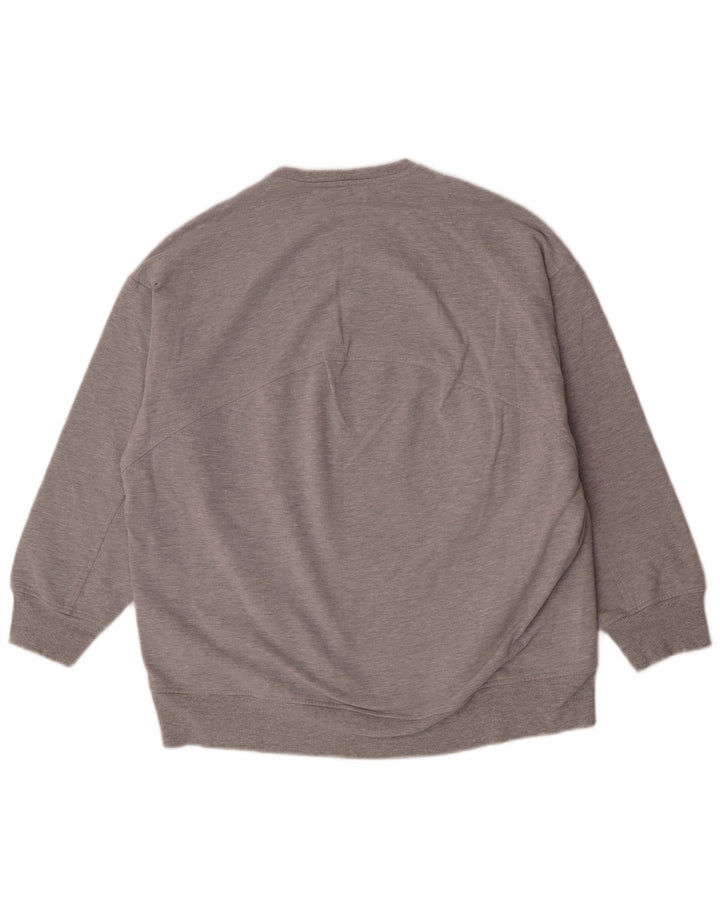 Carolyn Donnelly Felpa oversize da donna Maglione UK 14 Grigio medio