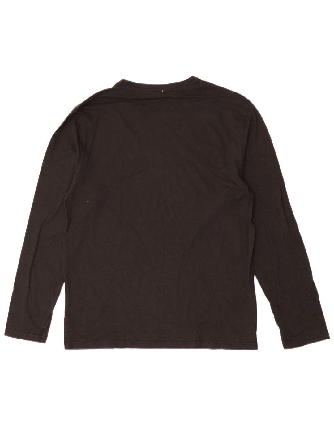 CALVIN KLEIN Top Uomo Manica Lunga Large Nero Cotone