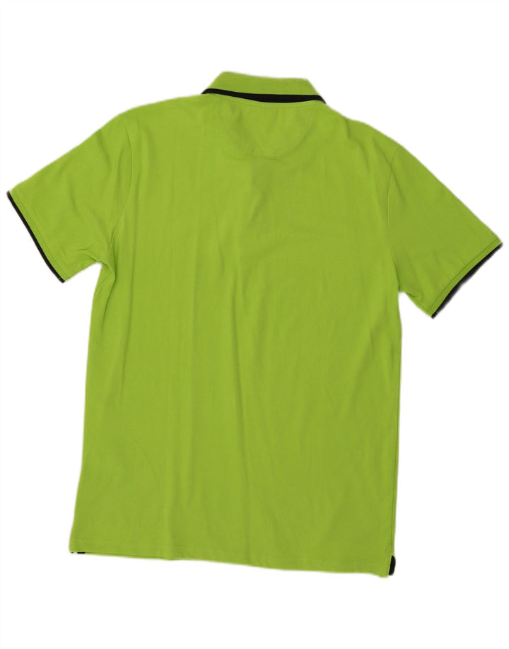 Polo da uomo Champion grande in cotone verde