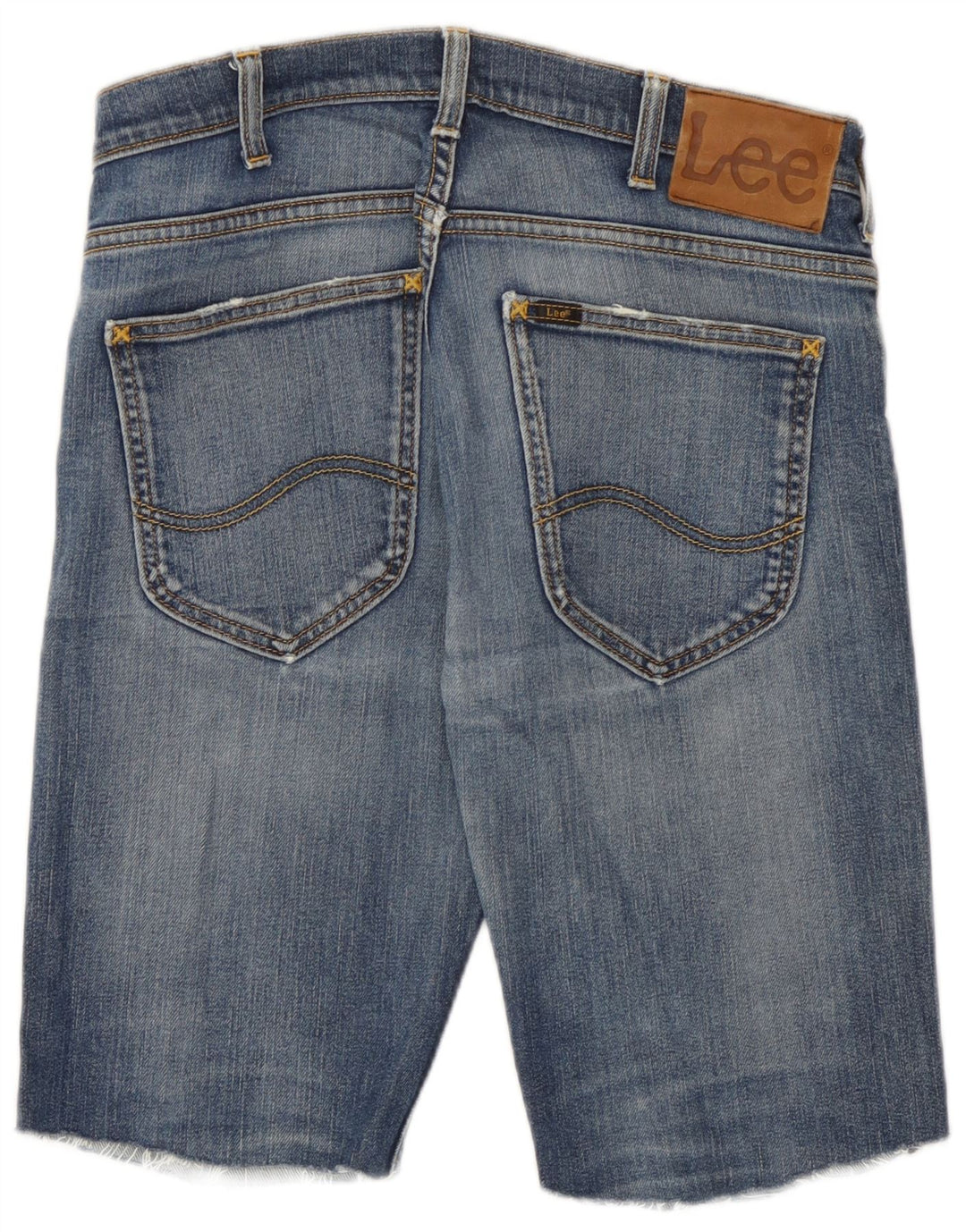 Pantaloncini di jeans Powell da uomo Lee W30 cotone blu medio