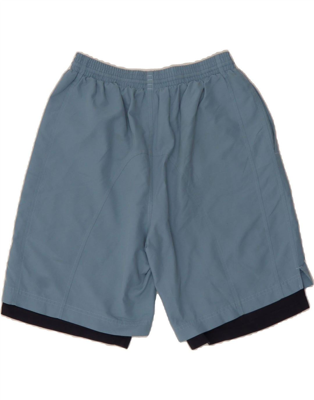 CHAMPION Mens Sport Shorts Small  Blue Colourblock Vintage Champion and Second-Hand Champion from Messina Hembry 