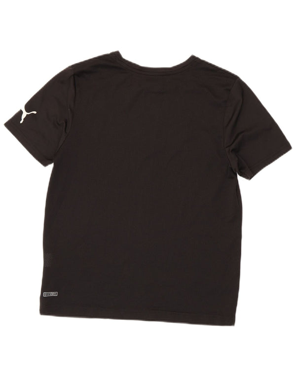 T-shirt grafica da donna Puma UK 12 media nera