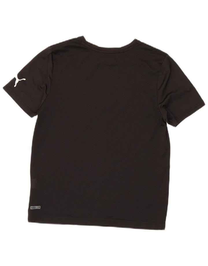 T-shirt grafica da donna Puma UK 12 media nera