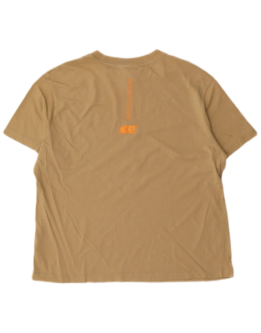 T-shirt grafica da uomo Nike Top Small in cotone kaki