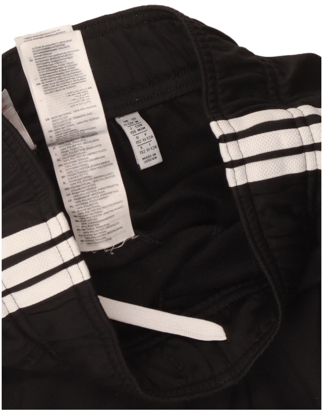Pantaloni da tuta da ragazzo Adidas Joggers 11-12 anni Poliestere nero