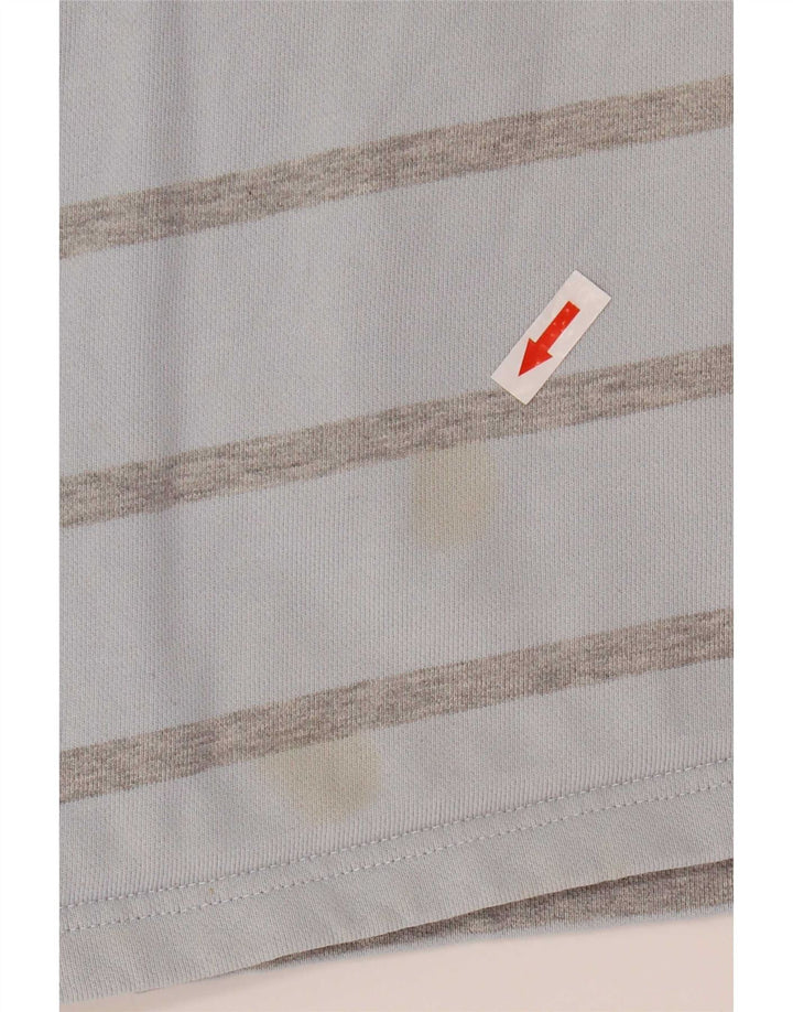 Felpa oversize da donna Ralph Lauren UK 12 a righe blu medio