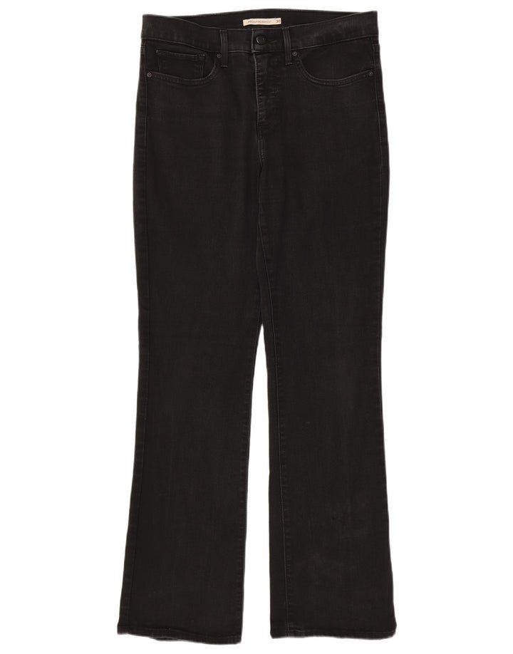 Jeans Levi's da donna 315 modellanti bootcut W30 L32 cotone nero