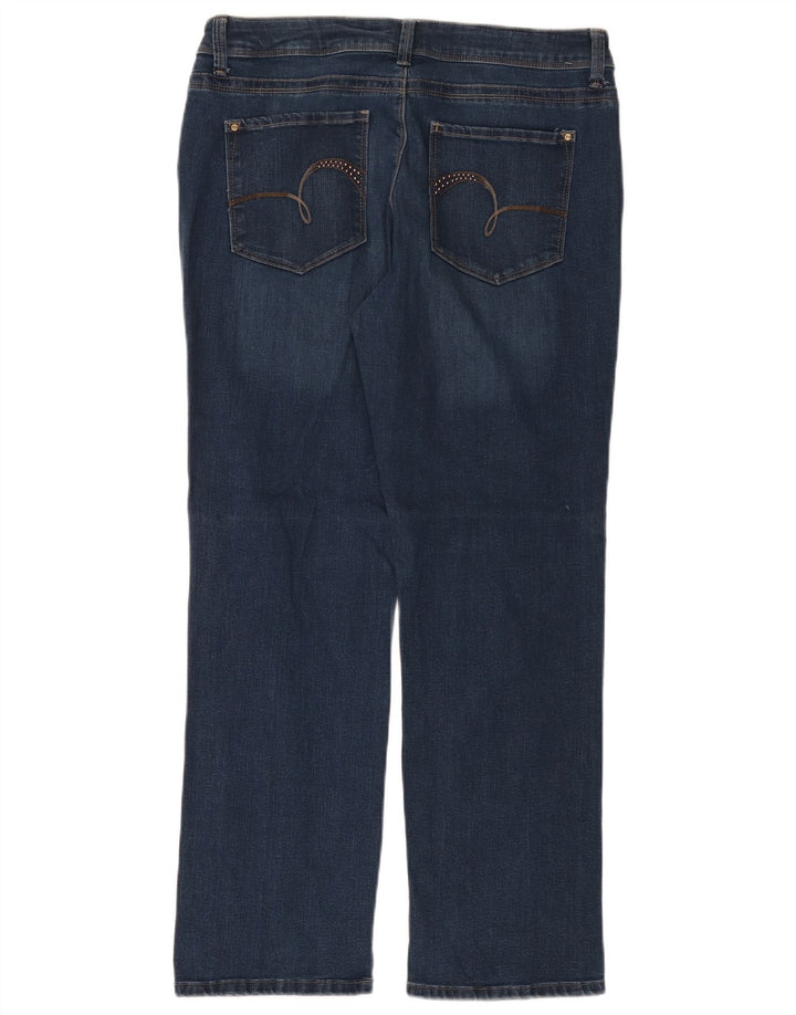 Jeans dritti da donna vestibilità perfetta LEE W34 L30 Blu Navy