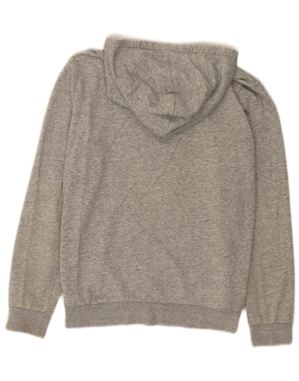 Felpa con cappuccio grafica Champion da ragazzo 13-14 anni XL in cotone chiazzato grigio
