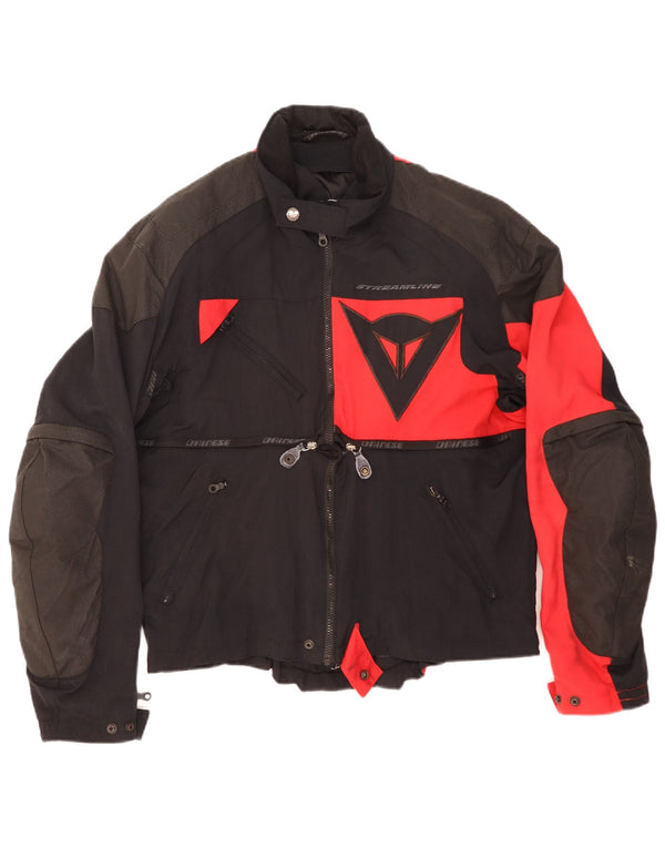 Dainese Moto Racer Graphic Bomber da uomo IT 54 Large Nero Colourblock