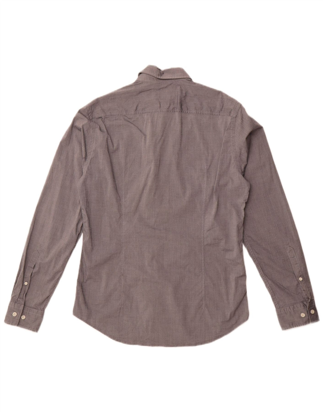 Camicia Hugo Boss da uomo vestibilità regolare piccola in cotone grigio