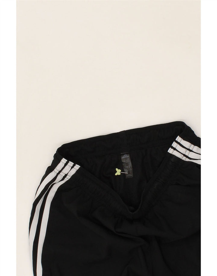 ADIDAS Mens Tracksuit Trousers UK 34/36 Small  Black Polyester Vintage Adidas and Second-Hand Adidas from Messina Hembry 