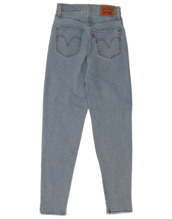 Levi's Donna Mom Jean Jeans affusolati a vita alta W24 L29 Cotone blu