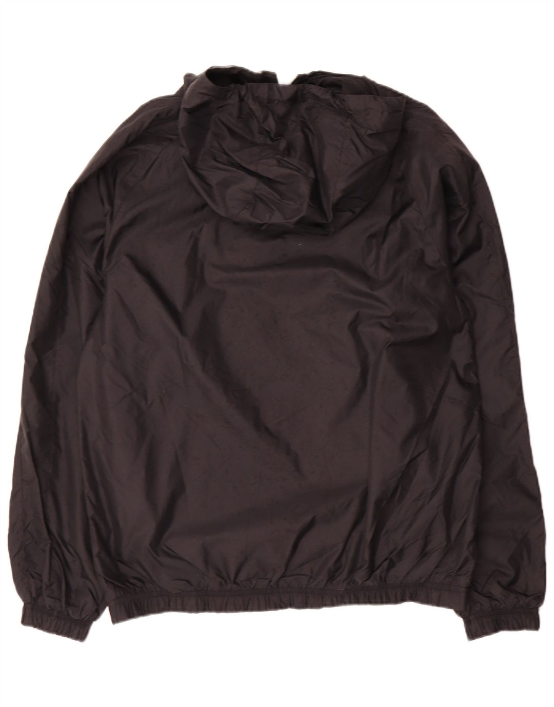 Giubbotto bomber con cappuccio da uomo Nike UK 36 piccolo poliestere nero