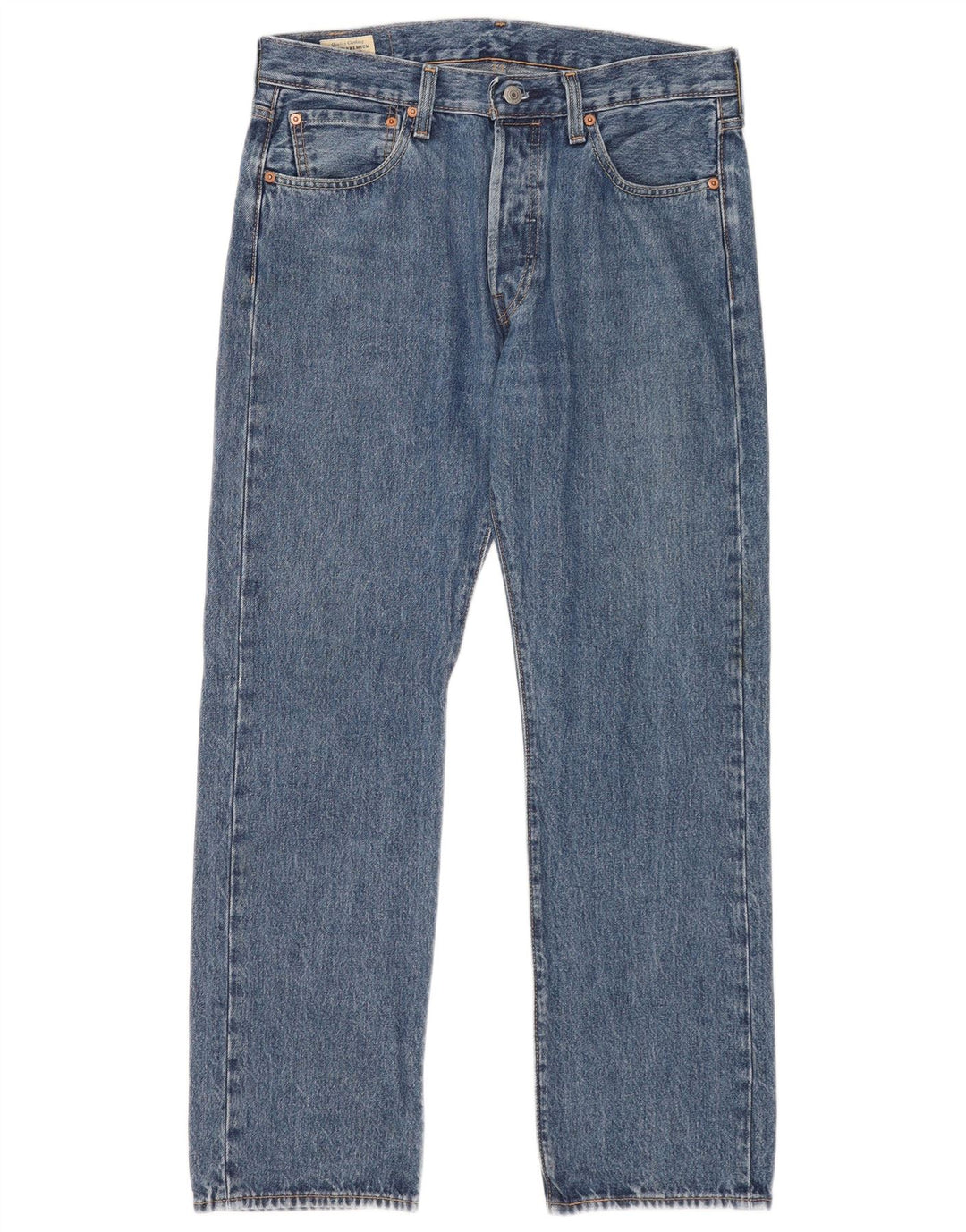 Levi's Uomo 501 Jeans dritti W32 L30 Blu