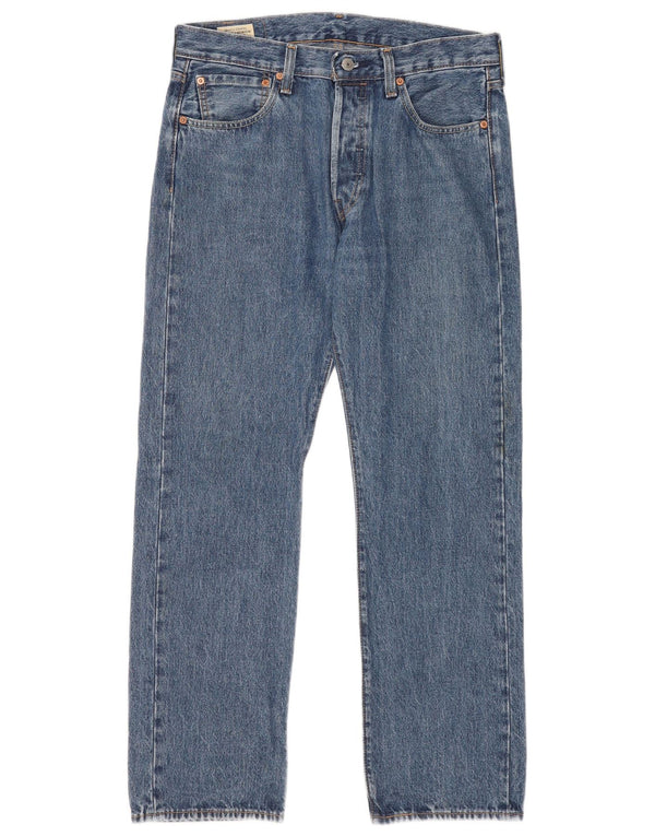 Levi's Uomo 501 Jeans dritti W32 L30 Blu