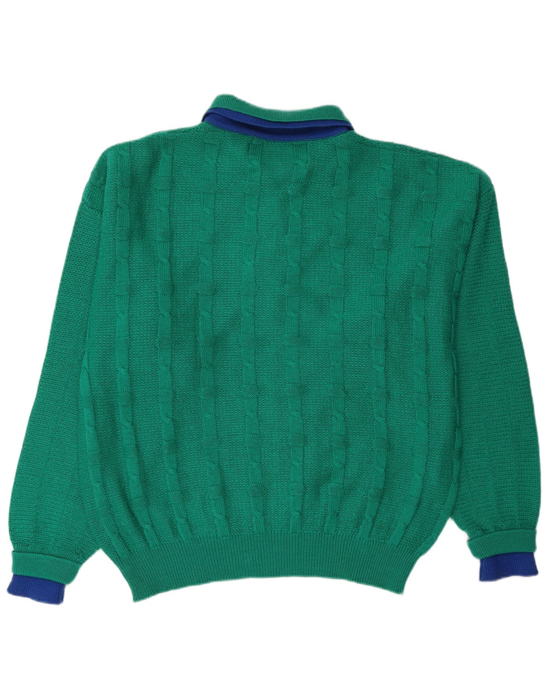 SETTEBELLO Maglione da uomo con collo alto XL in lana verde