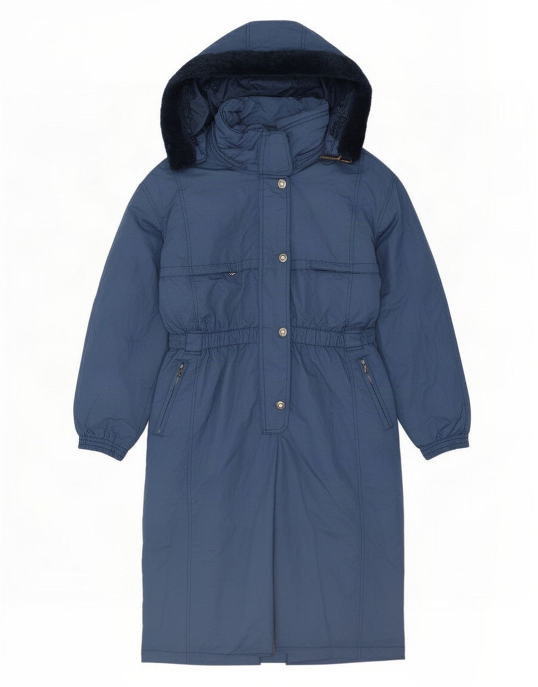 Tuta da sci oversize con cappuccio da donna di MC Kee UK 16 Large Blu in poliammide