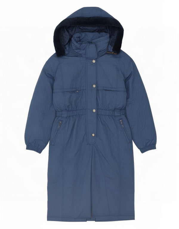 Tuta da sci oversize con cappuccio da donna di MC Kee UK 16 Large Blu in poliammide