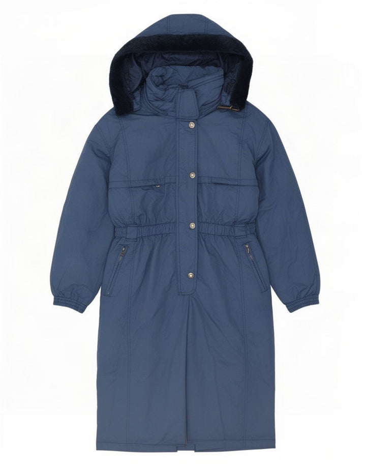 Tuta da sci oversize con cappuccio da donna di MC Kee UK 16 Large Blu in poliammide