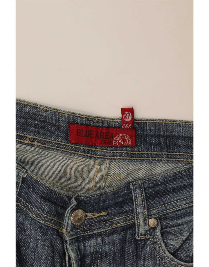 Jeans bootcut vintage da donna W27 L31 blu