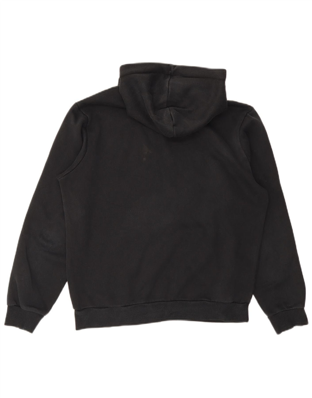Felpa con cappuccio grafica PUMA da uomo, cotone nero medio