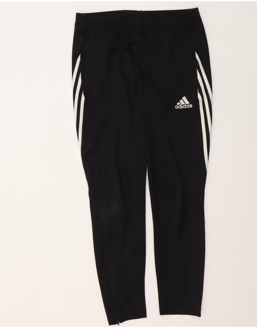 Pantaloni da tuta Adidas Climalite da uomo medio poliestere nero